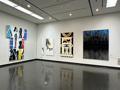 現代美術展会場