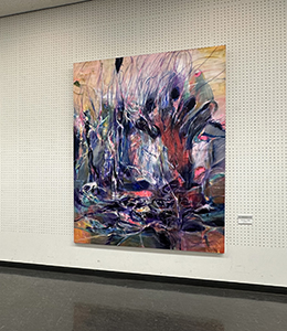 現代美術展会場